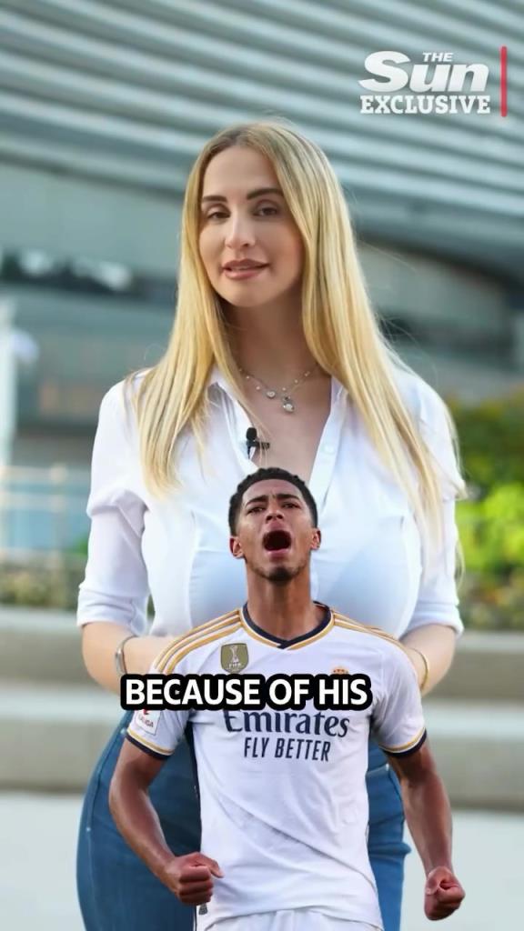 WTF！根本聽不清這皇馬女主持講啥，這身材真的很吸引眼球