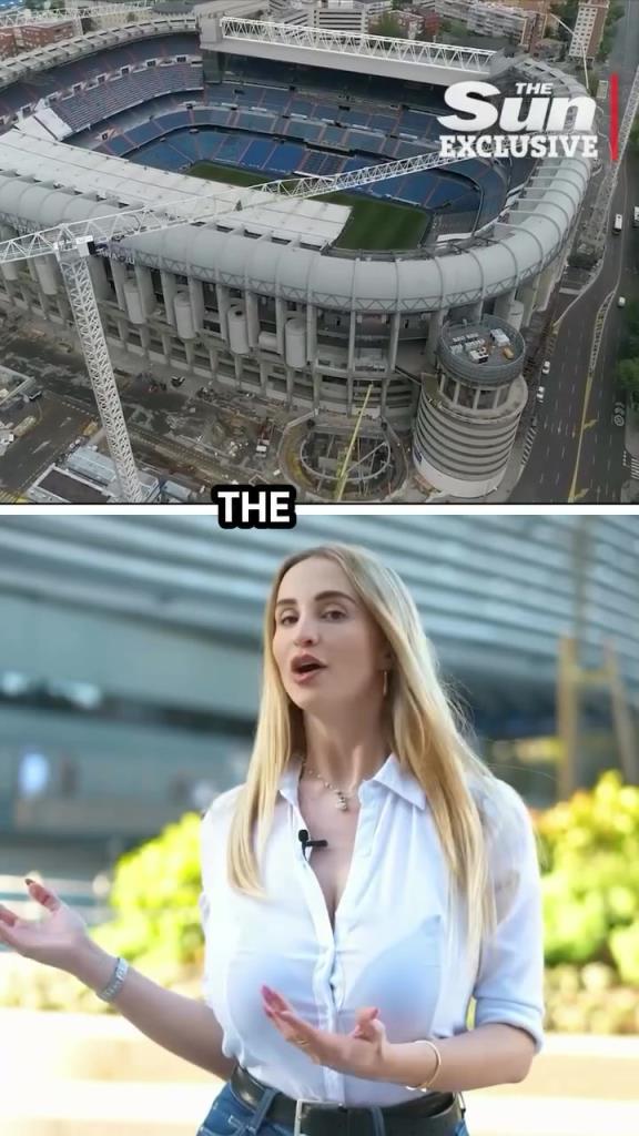 皇馬女主持預測歐冠比分，請原諒我！！我的全部精力都被身材吸引